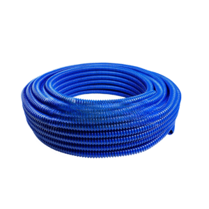 Manguera lisa totalmente azul succión de agua pesada de pvc